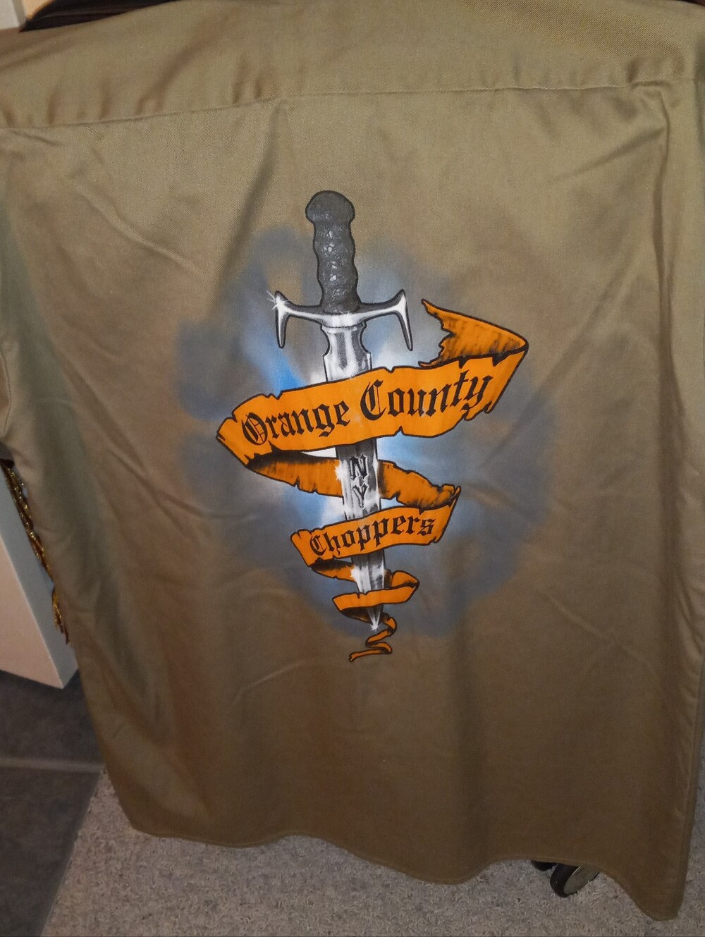 New Unworn ORANGE COUNTY CHOPPERS S S Shirt Med